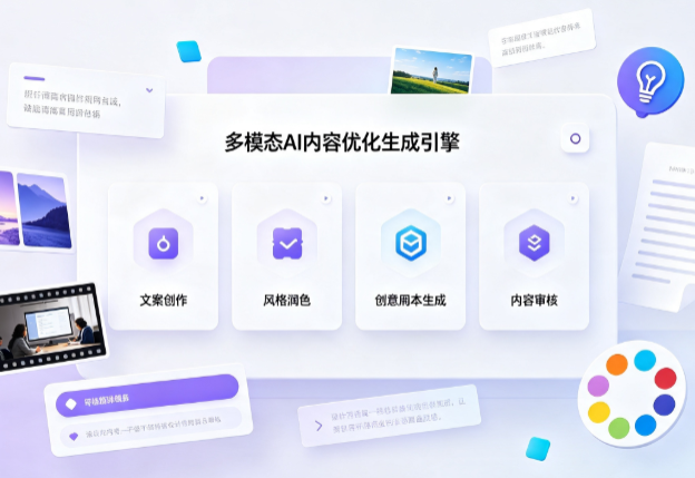 台儿庄区AI智能内容优化创新 多模态生成技术丰富数字内容创作生态