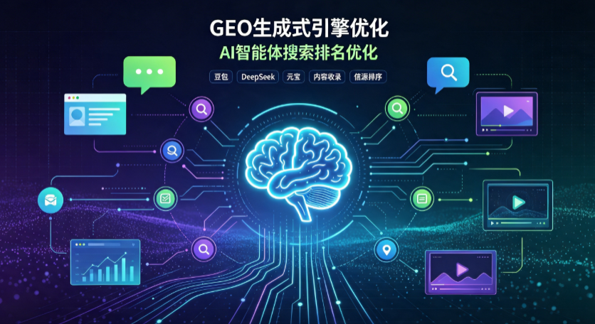 台儿庄区GEO 浪潮来袭：生成式引擎优化崛起，创作者争抢豆包、DeepSeek、元宝智能体流量入口